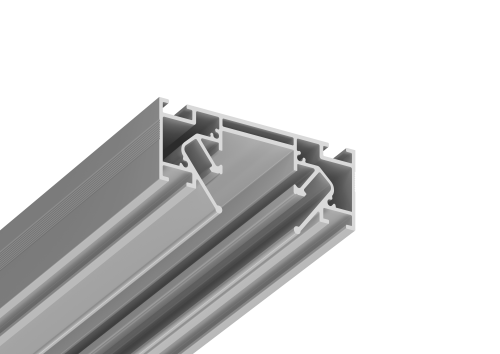 Профиль-адаптер для монтажа в натяжной потолок магнитного шинопровода SPACE EASY Crystal Lux CLT 0.224 05 2000 AL